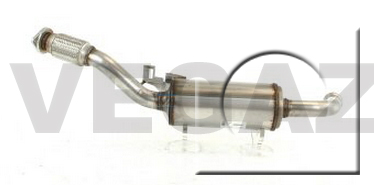 VEGAZ Sod-/partikelfilter, udstødningssystem RK-355 for OPEL RENAULT NISSAN