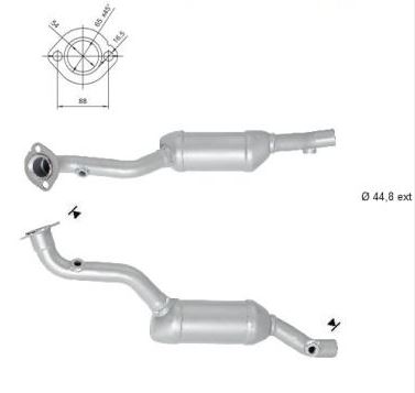 VEGAZ Katalysator rk363 for DACIA