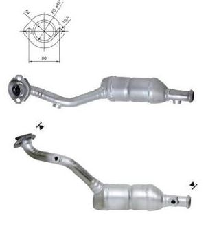 VEGAZ Katalysator rk821 foran for RENAULT