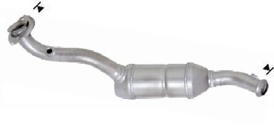 VEGAZ Katalysator rk840 foran for RENAULT