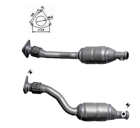 VEGAZ Katalysator rk867 for RENAULT