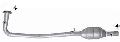 VEGAZ Katalysator rk871 for DACIA