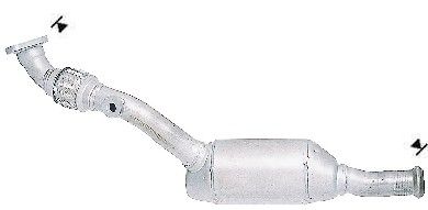 VEGAZ Katalysator rk934 foran for RENAULT
