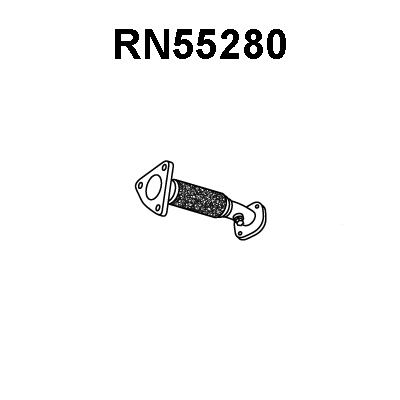 VEGAZ Udstødningsrør rr301 foran for RENAULT