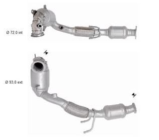 VEGAZ Katalysator SEK-968 for VW