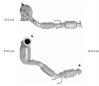 VEGAZ Katalysator SKK-923 for VW