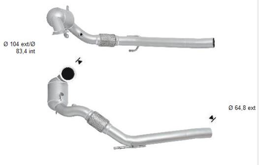VEGAZ Katalysator SKK-927 for VW