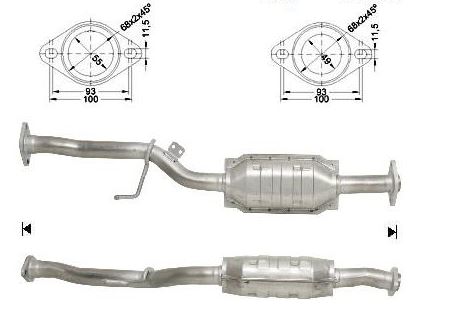 VEGAZ Katalysator tk910 for TOYOTA