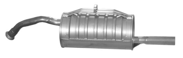 VEGAZ Bagerste lyddæmper ts219 bag for TOYOTA