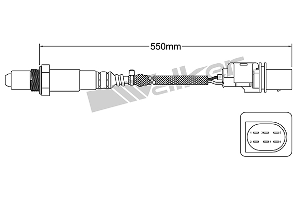VEGAZ Lambdasonde uls112 for OPEL ALFA ROMEO FIAT FORD PEUGEOT VW