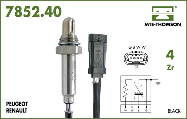 VEGAZ Lambdasonde uls124 for NISSAN RENAULT