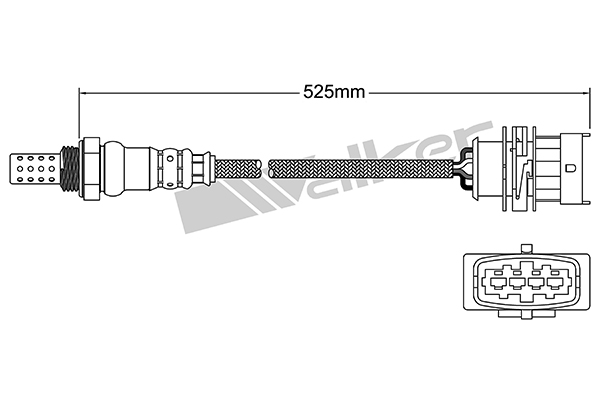 VEGAZ Lambdasonde uls403 for OPEL FIAT SAAB
