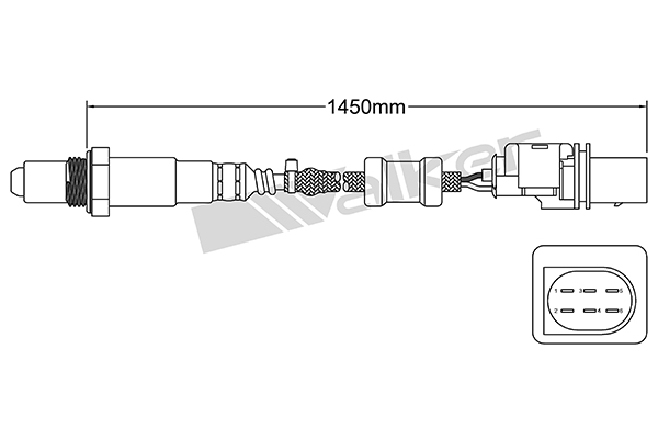VEGAZ Lambdasonde uls452 for PORSCHE VW