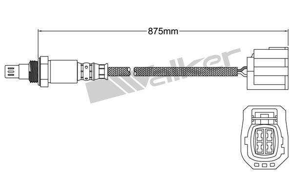 VEGAZ Lambdasonde uls450 for MAZDA