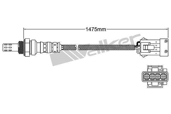 VEGAZ Lambdasonde uls454 for OPEL
