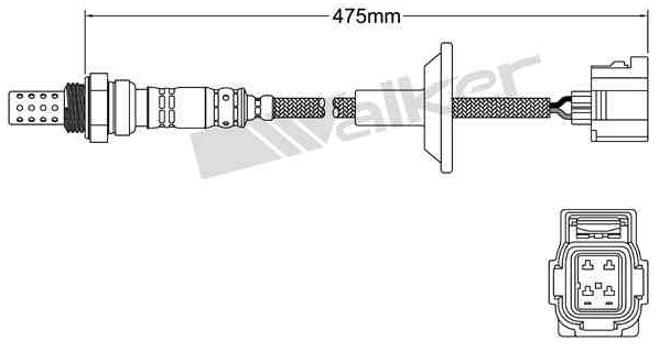 VEGAZ Lambdasonde uls789 for MITSUBISHI