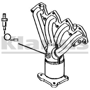 VEGAZ Katalysator vk329 for VW/SEAT VW