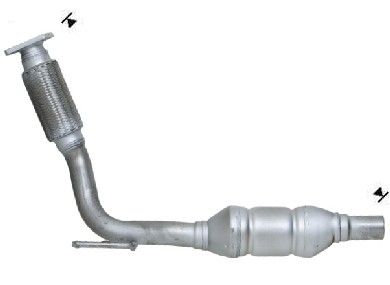 VEGAZ Katalysator vk846 foran for VW