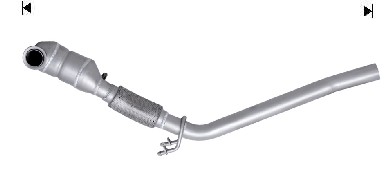 VEGAZ Katalysator vk860 for AUDI