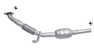 VEGAZ Katalysator vk870 for VW SKODA