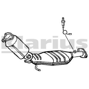 VEGAZ Katalysator vok953 for VOLVO