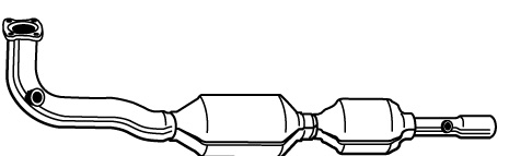 VEGAZ Katalysator vok939 for VOLVO