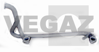 VEGAZ Udstødningsrør vr123 midten for VW