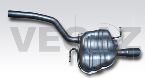 VEGAZ Bagerste lyddæmper vs524 for VW