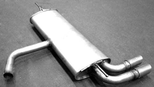 VEGAZ Bagerste lyddæmper vs652 for VW