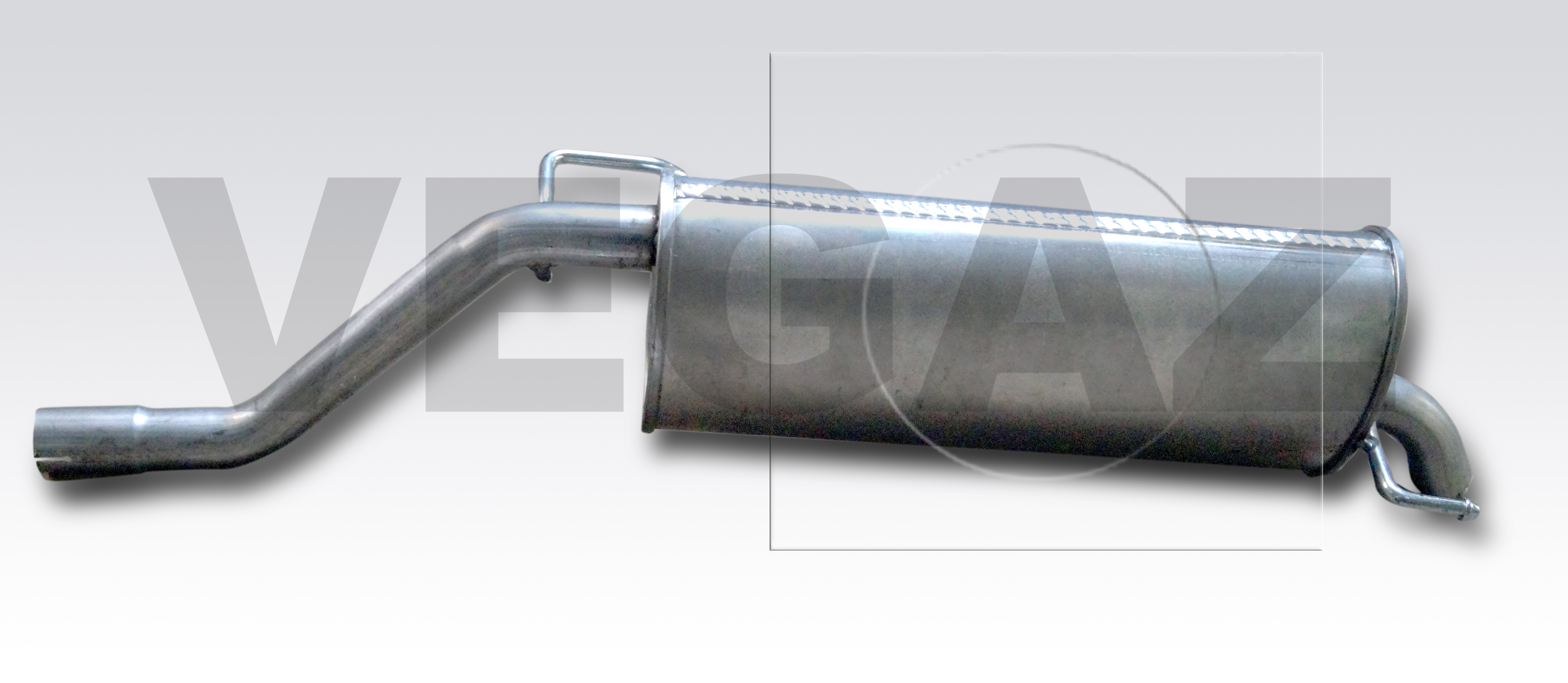 VEGAZ Bagerste lyddæmper fts388 bag for FIAT