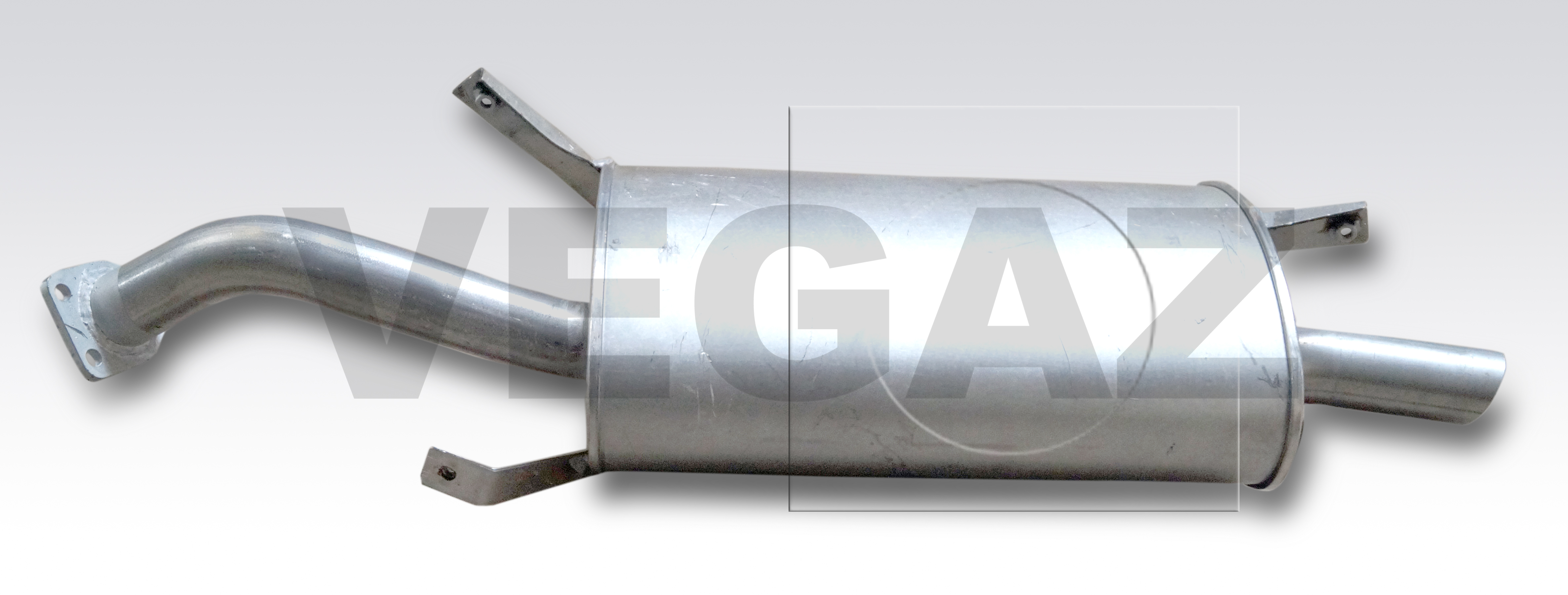 VEGAZ Bagerste lyddæmper vos110 for VOLVO MITSUBISHI