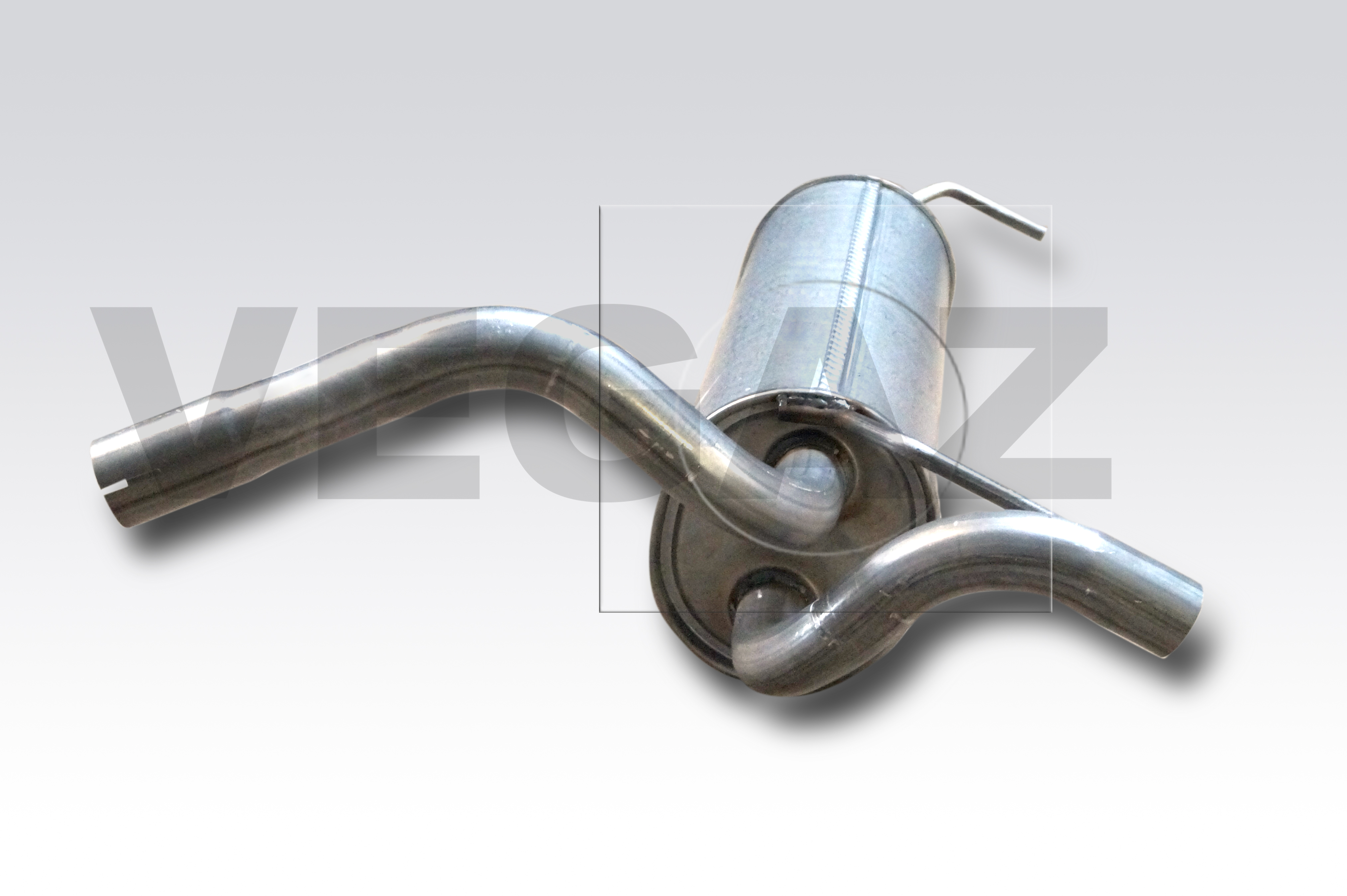 VEGAZ Bagerste lyddæmper OS-756 for OPEL