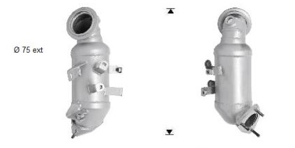 VEGAZ Katalysator ok332 for OPEL