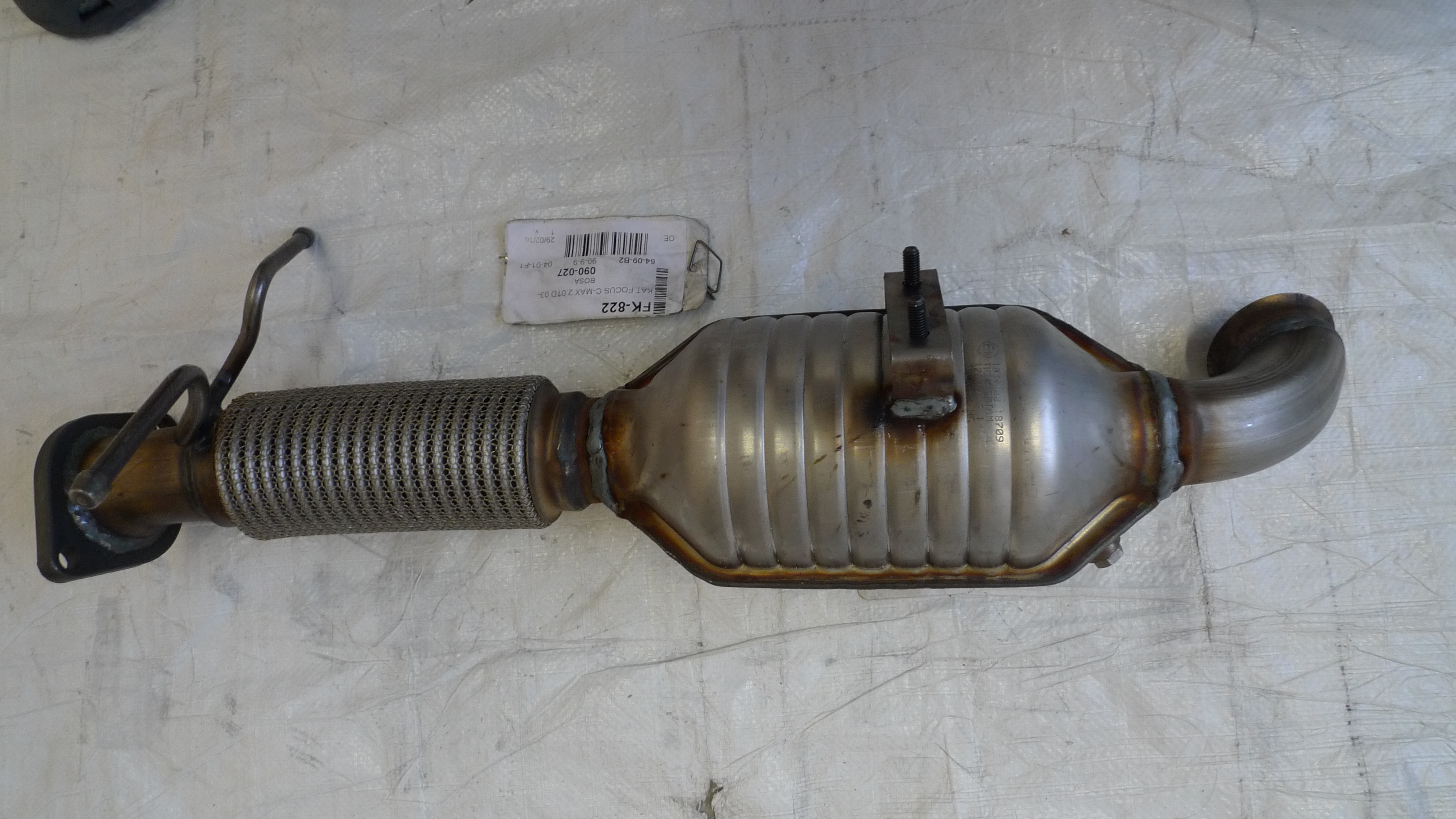 VEGAZ Katalysator fk822 for FORD VOLVO