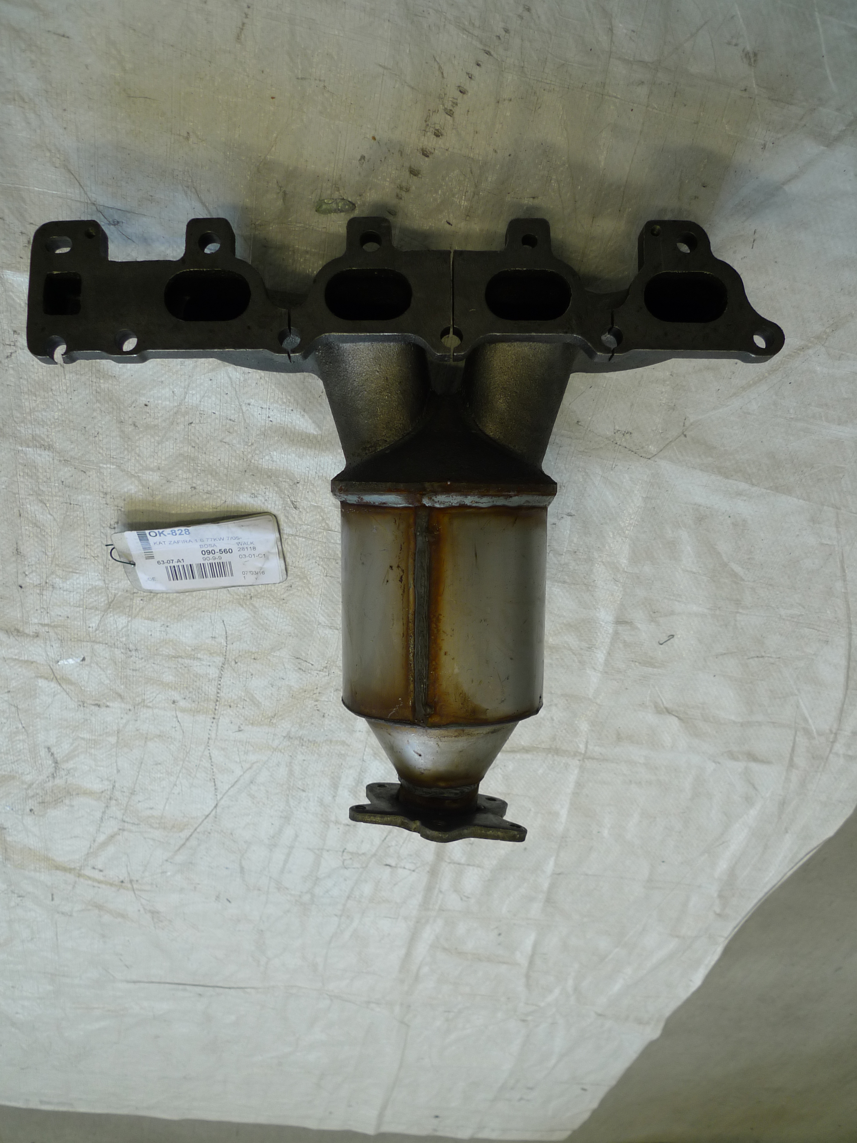 VEGAZ Katalysator ok828 for OPEL