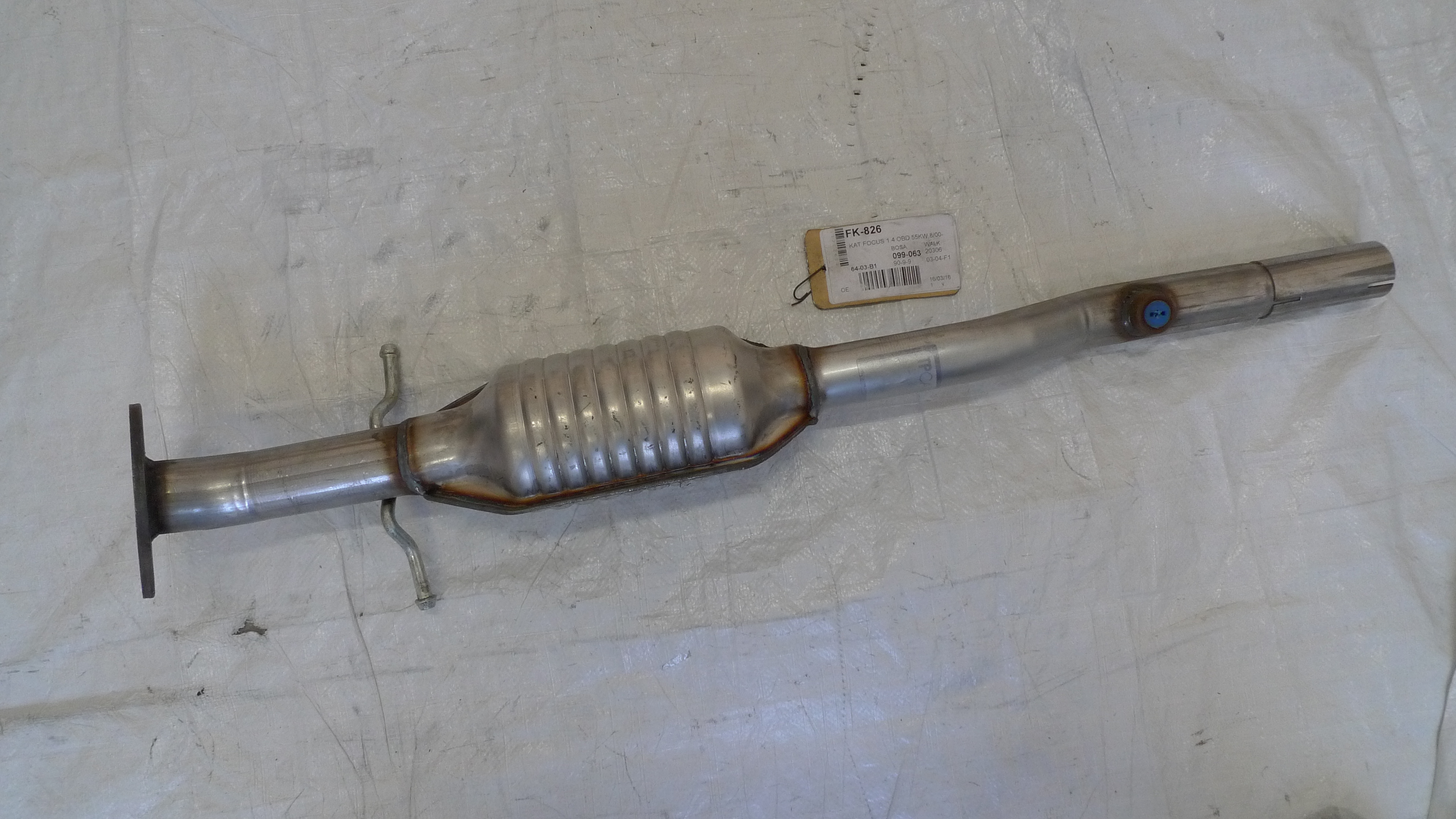 VEGAZ Katalysator fk826 for FORD
