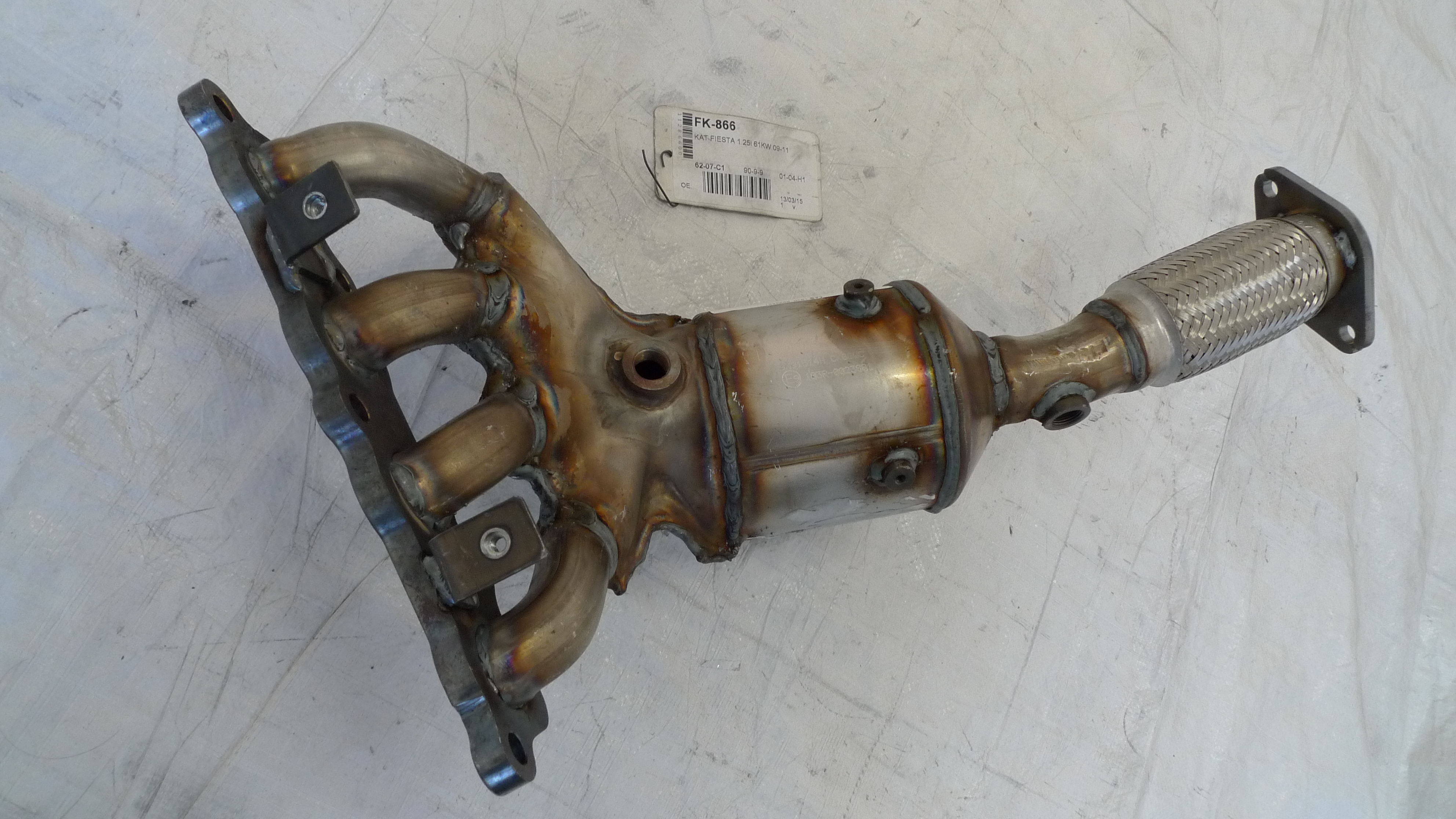 VEGAZ Katalysator fk866 for FORD