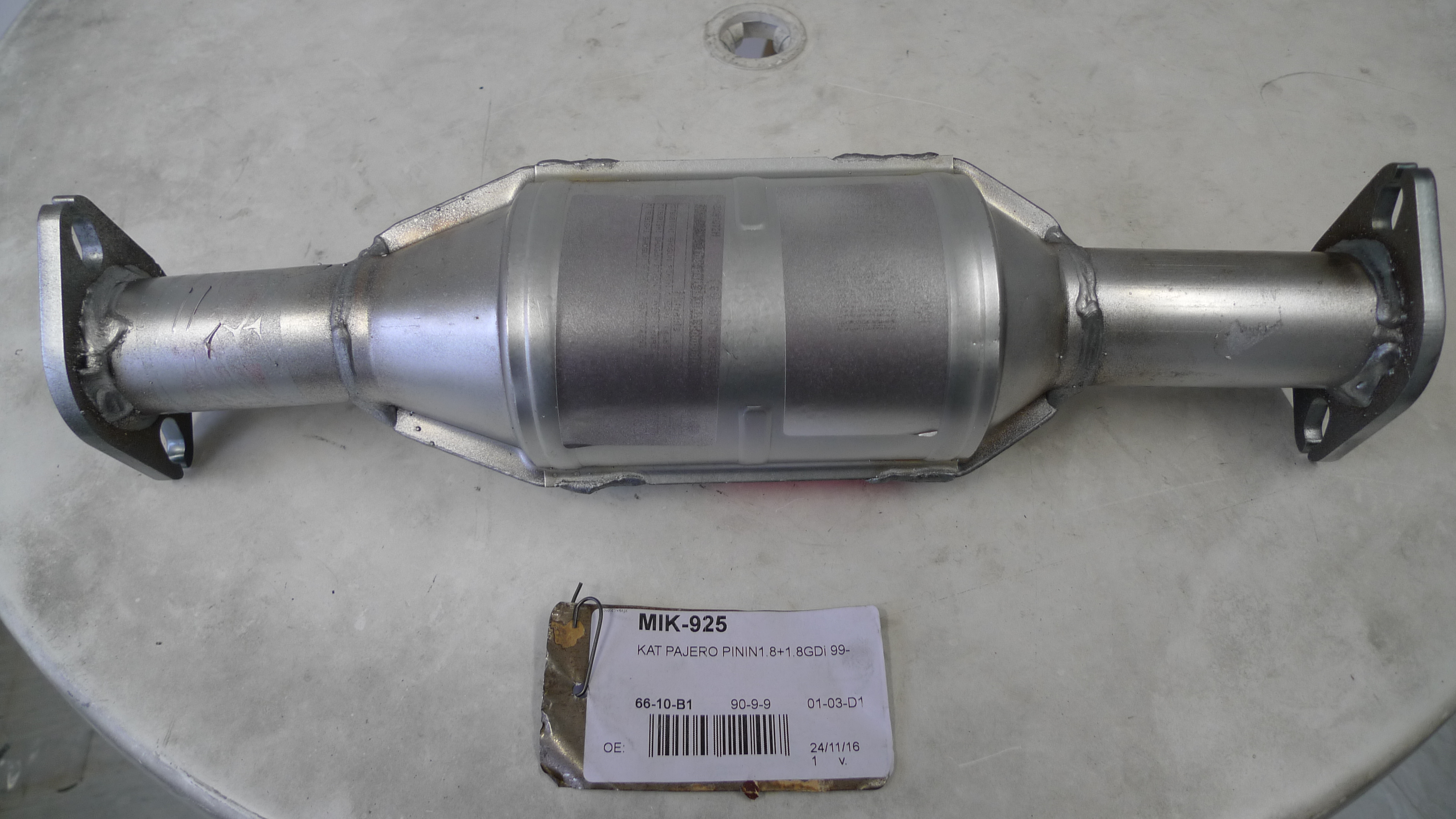 VEGAZ Katalysator mik925 for MITSUBISHI