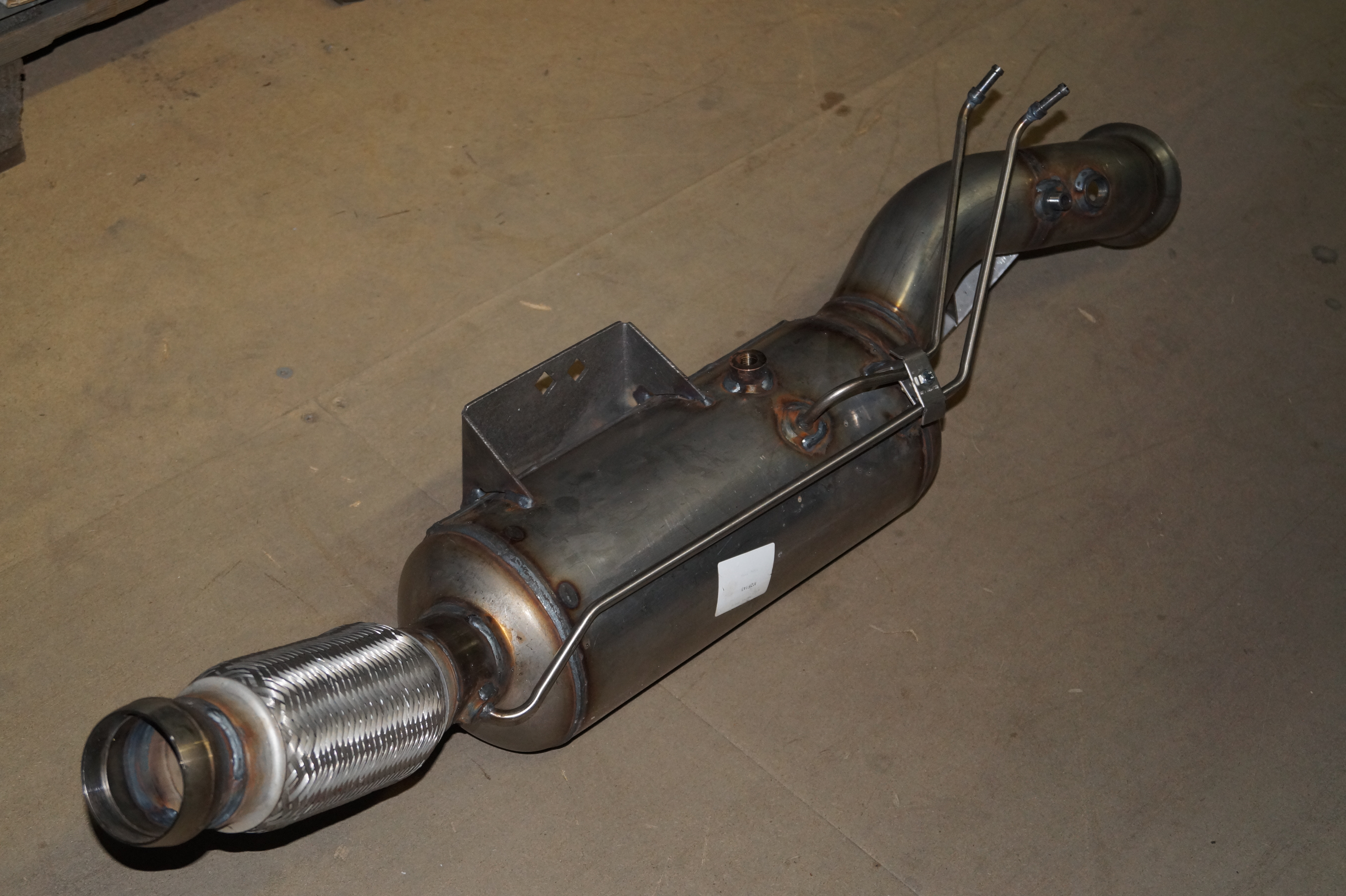 VEGAZ Sod-/partikelfilter, udstødningssystem MK-342 for MERCEDES-BENZ