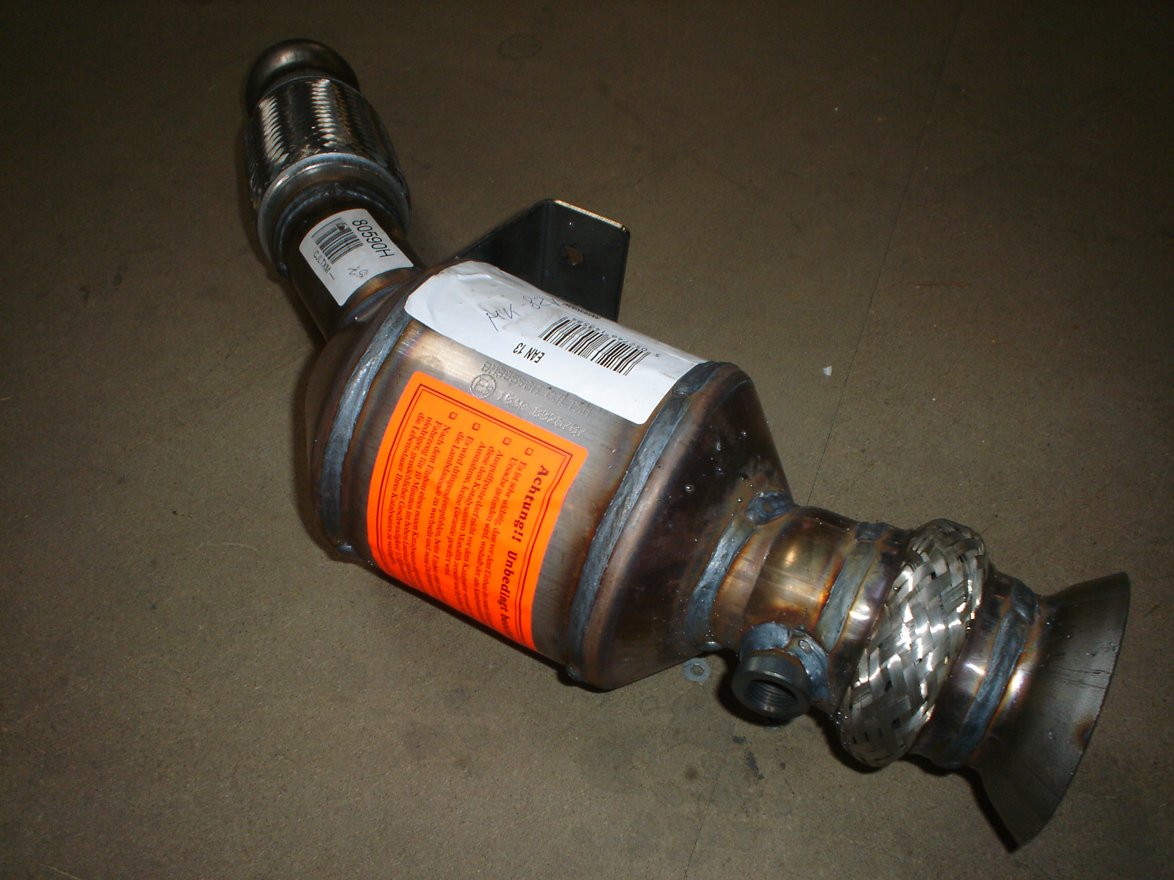 VEGAZ Katalysator mk827 for MERCEDES-BENZ
