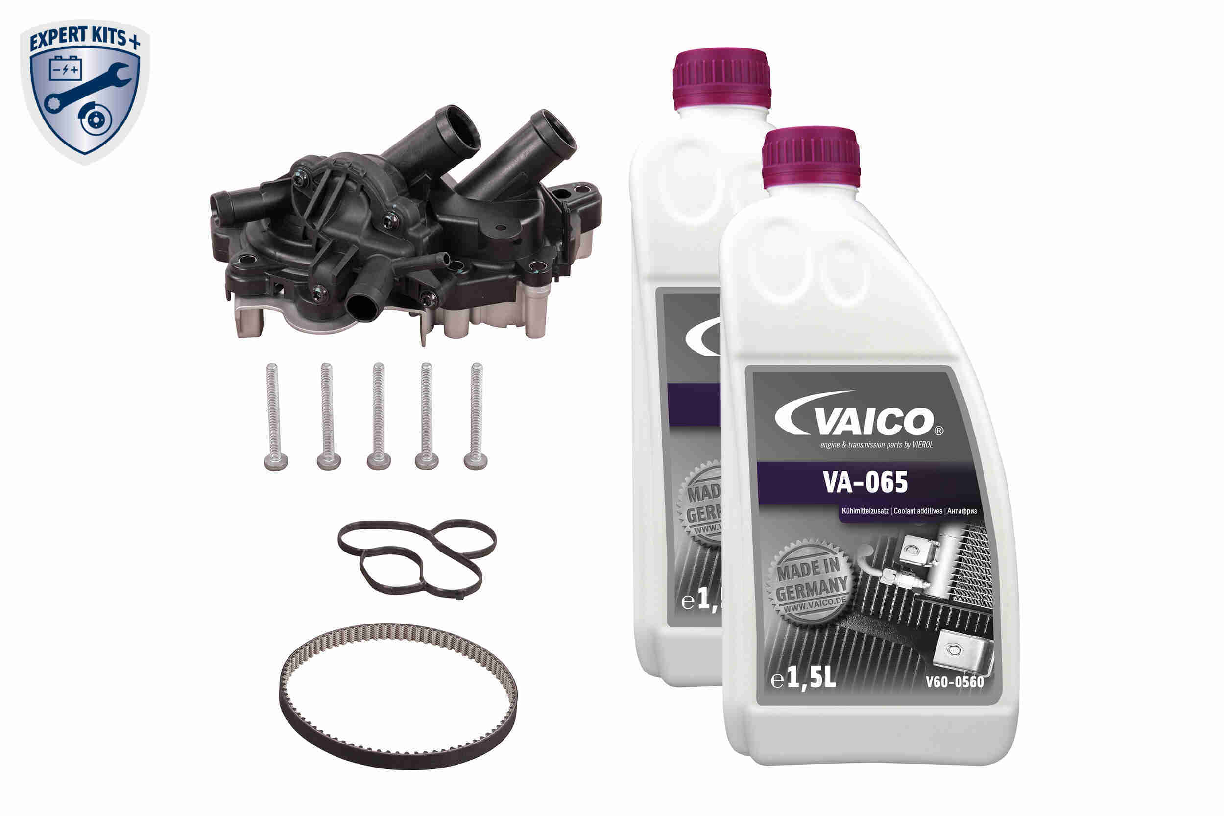 VEMO Vandpumpe + tandremssæt V15-99-2130-XXL for VW VAG SKODA