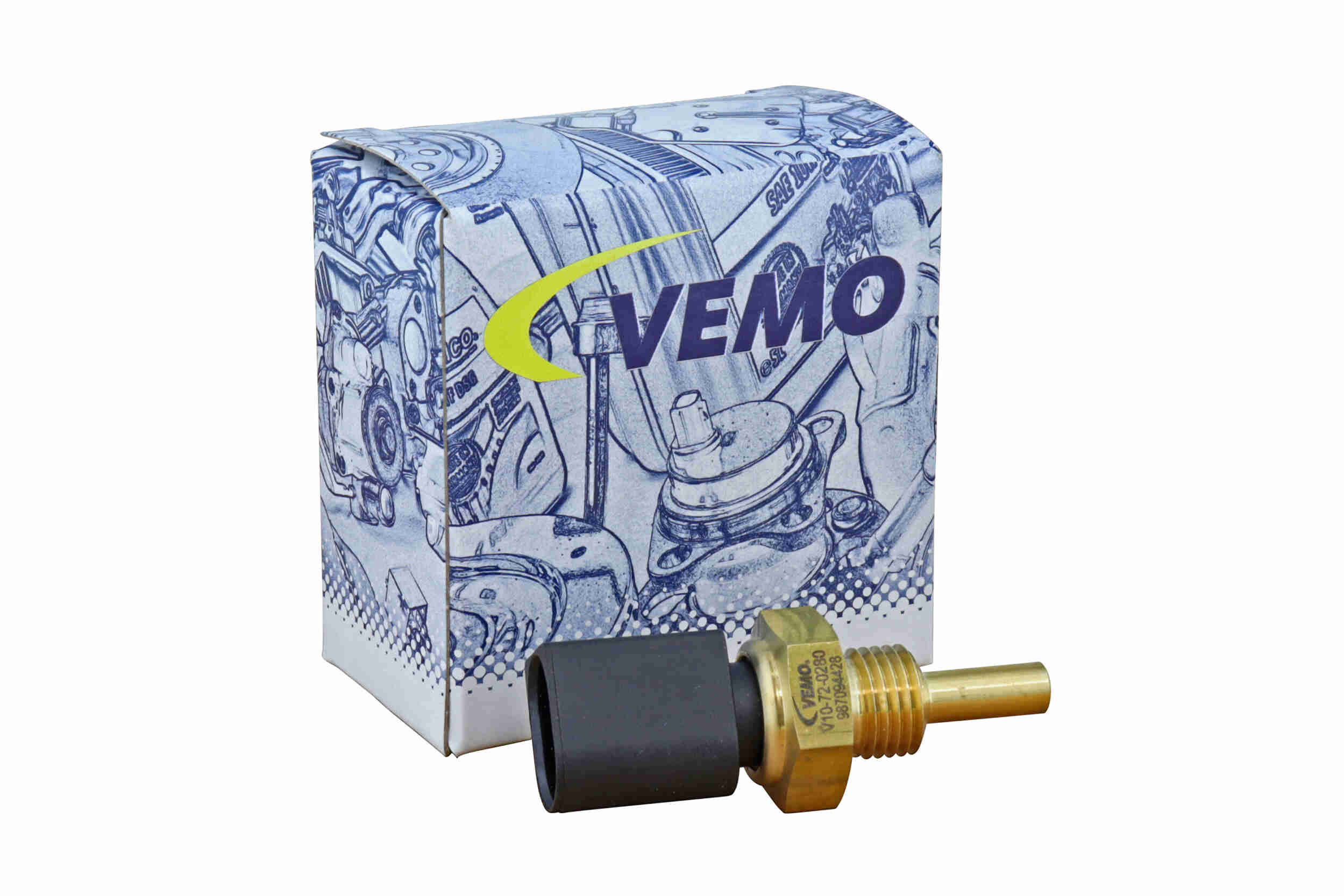 VEMO Sensor, olietemp. v10720280 for PORSCHE