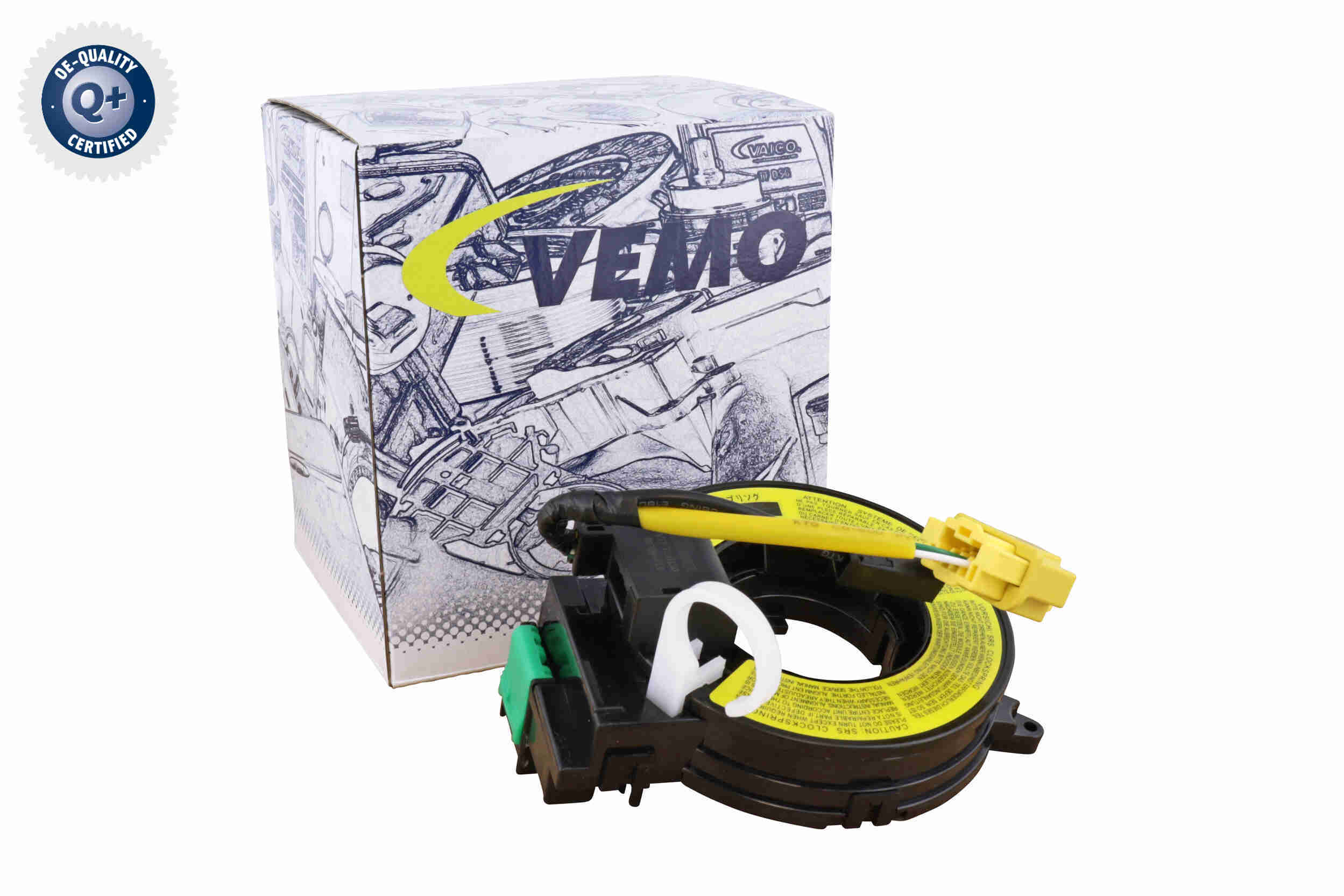 VEMO Vinkelfjeder, Airbag v37720130 for MITSUBISHI