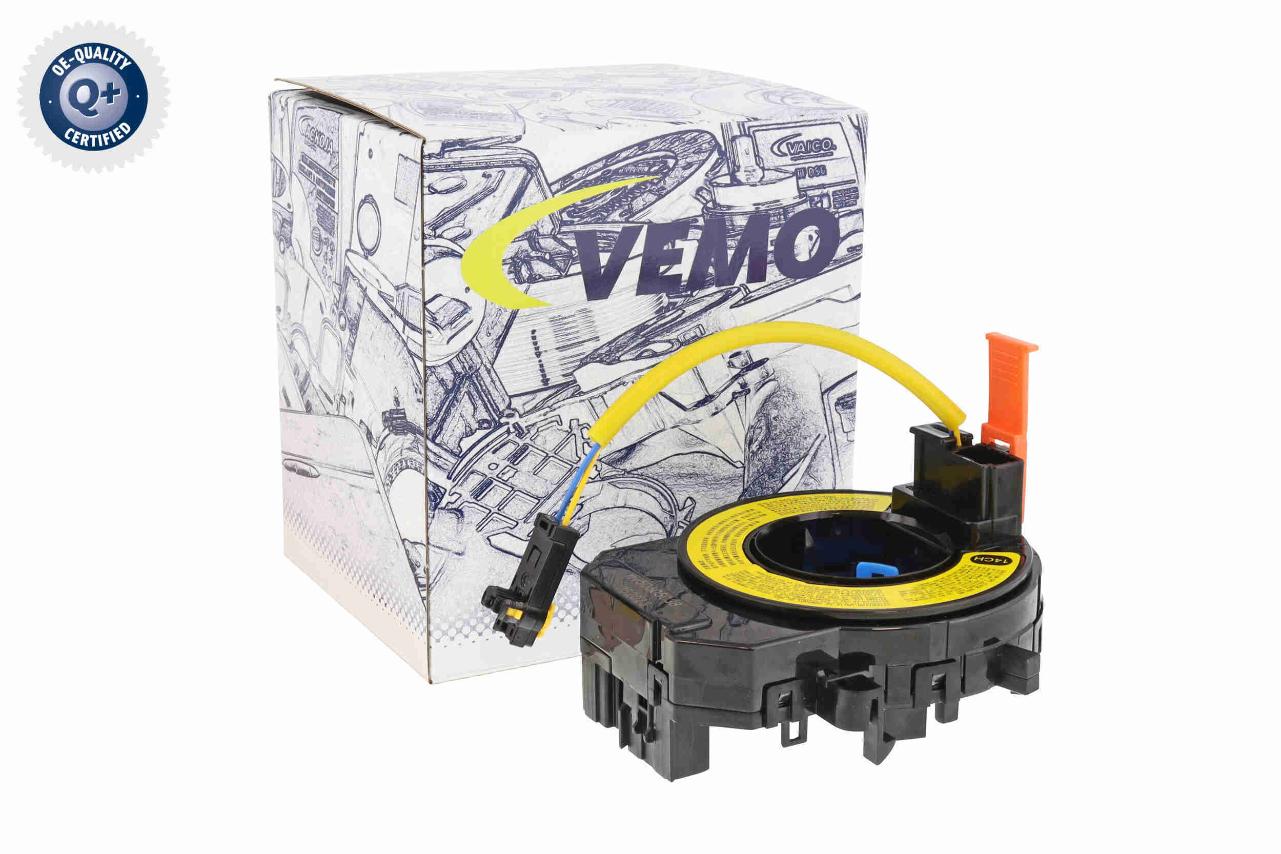 VEMO Vinkelfjeder, Airbag v53720149 for KIA HYUNDAI