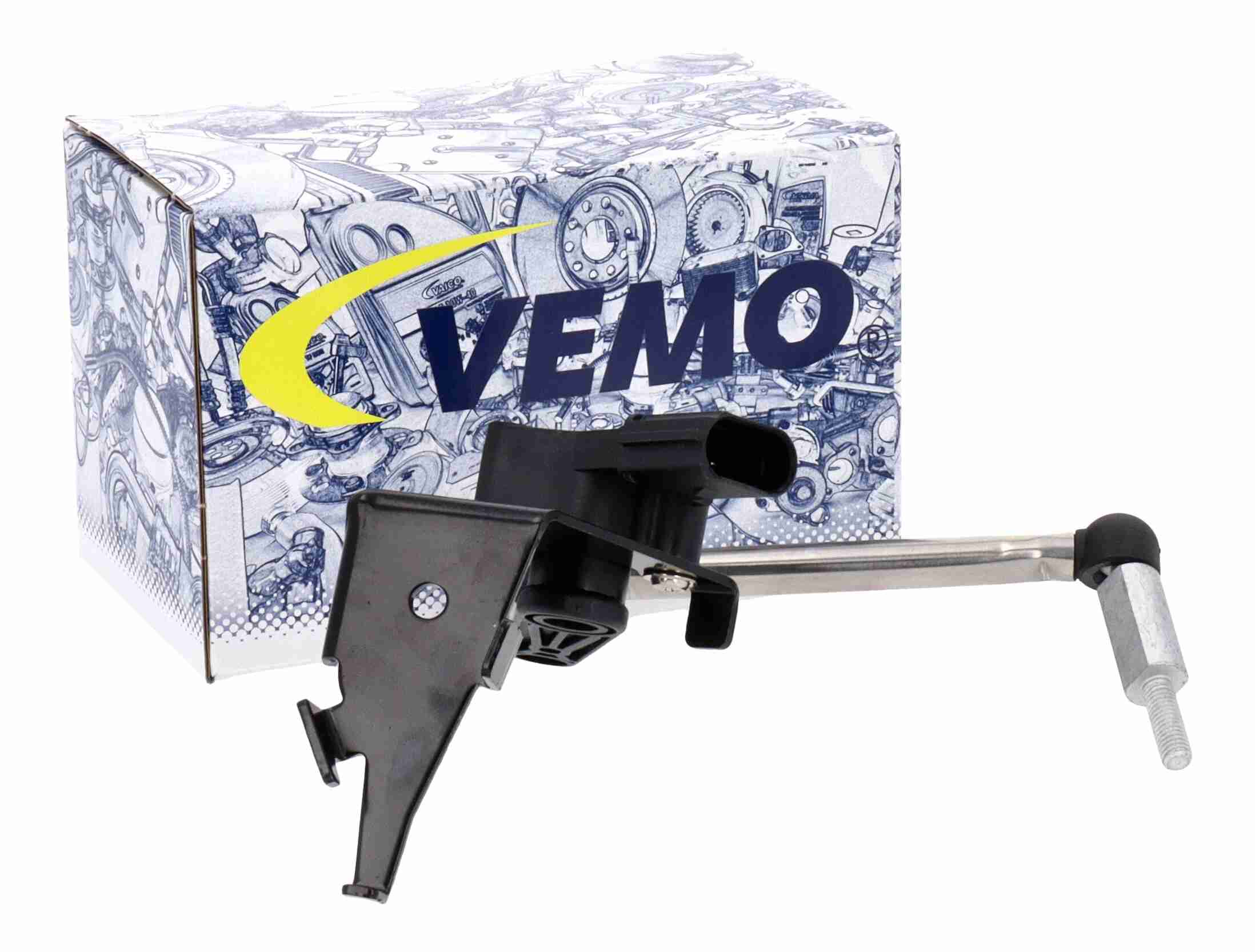 VEMO Sensor, lysvide-regulering v10720274 foran til højre for VW VAG