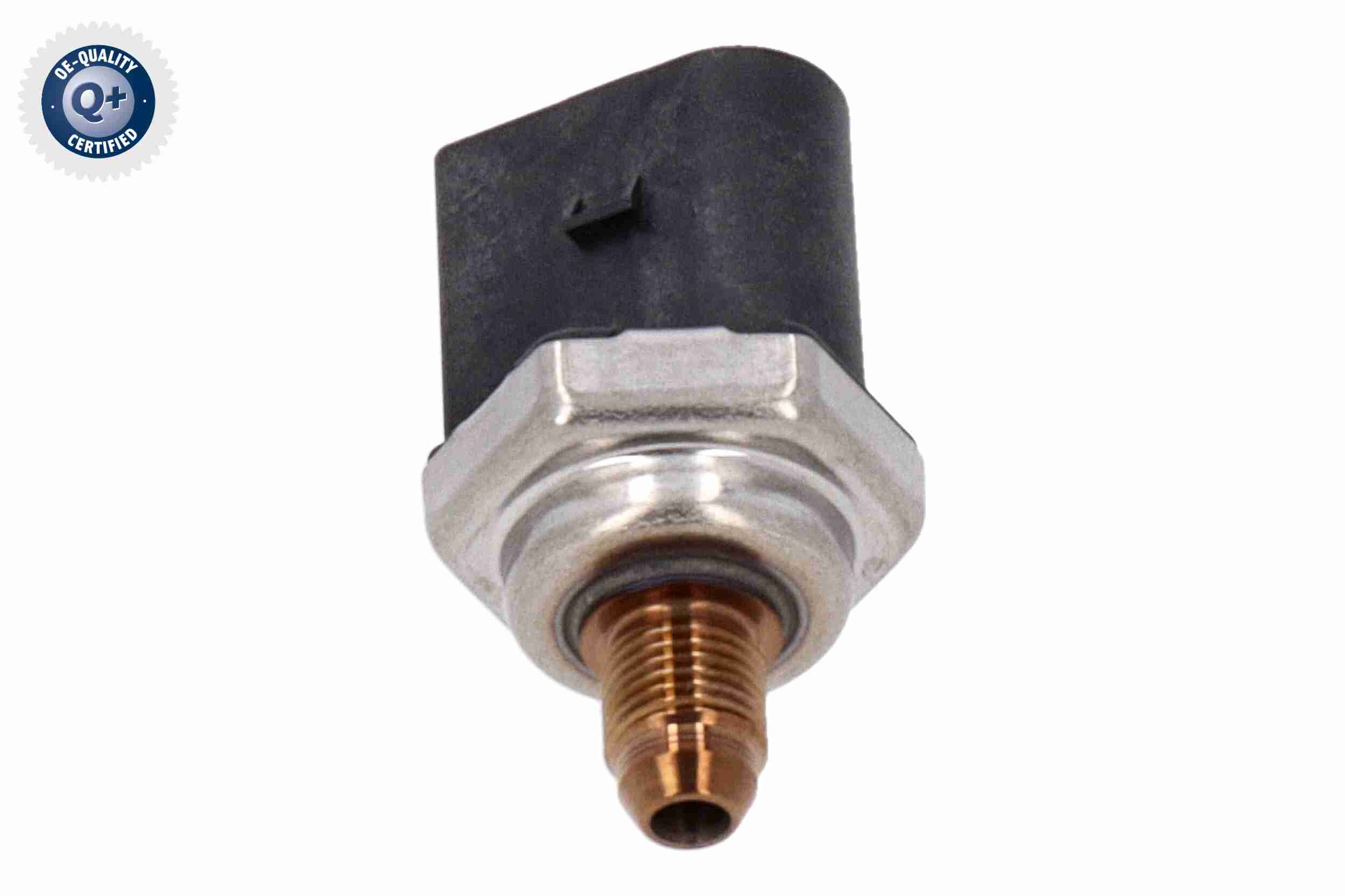 VEMO Sensor, brændstoftryk v10720265 Brændstoffordelerrør for VW
