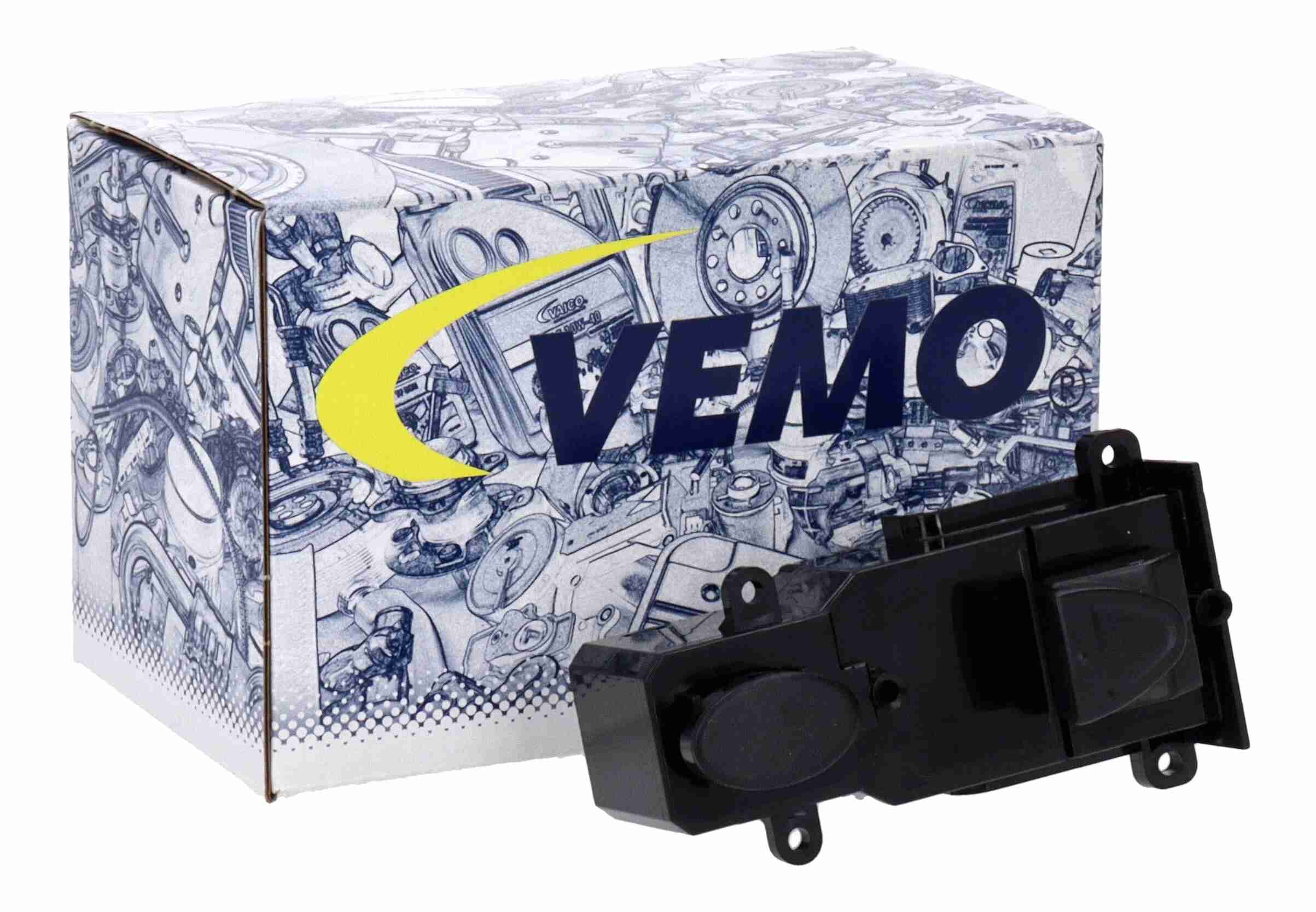 VEMO Kontakt, rudehejs v26730052 i passagerside for HONDA
