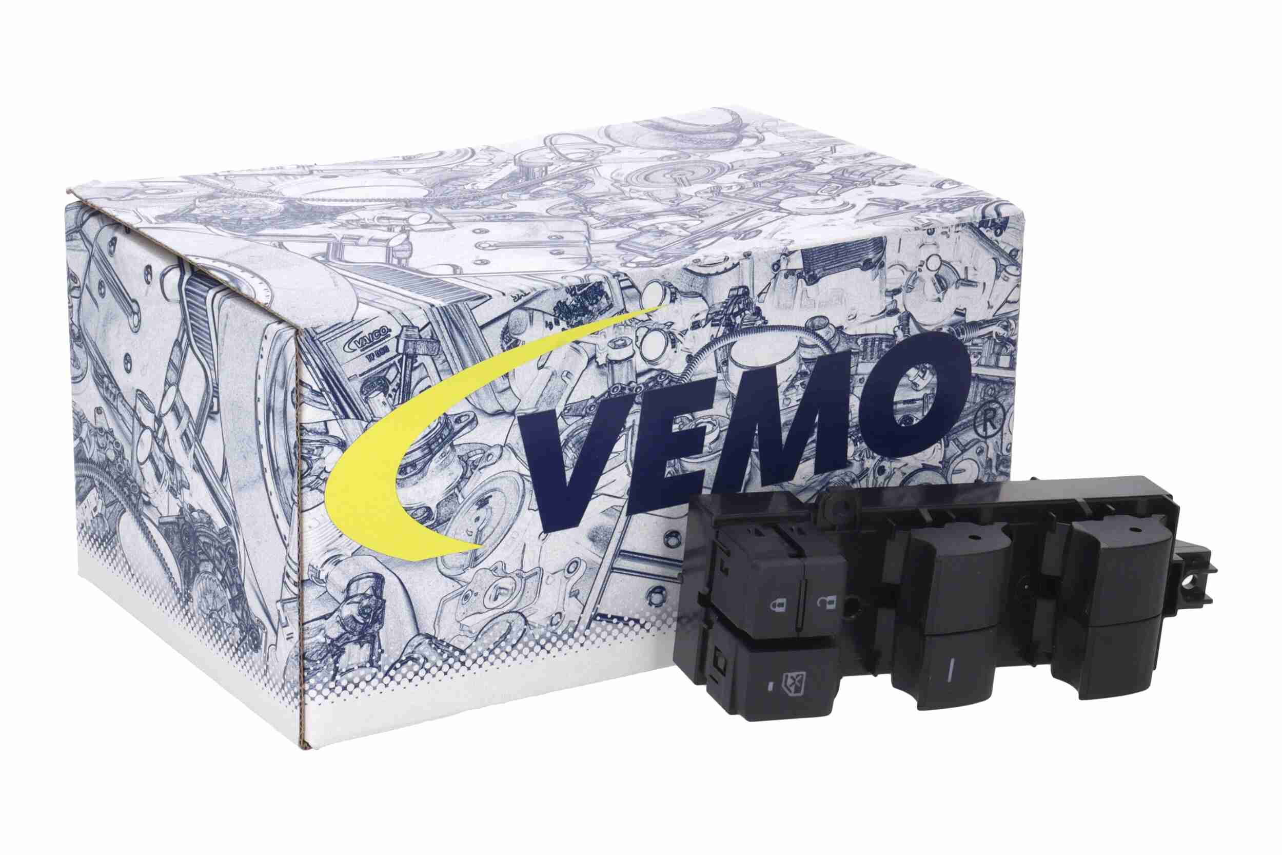VEMO Kontakt, rudehejs v70730112 foran for TOYOTA