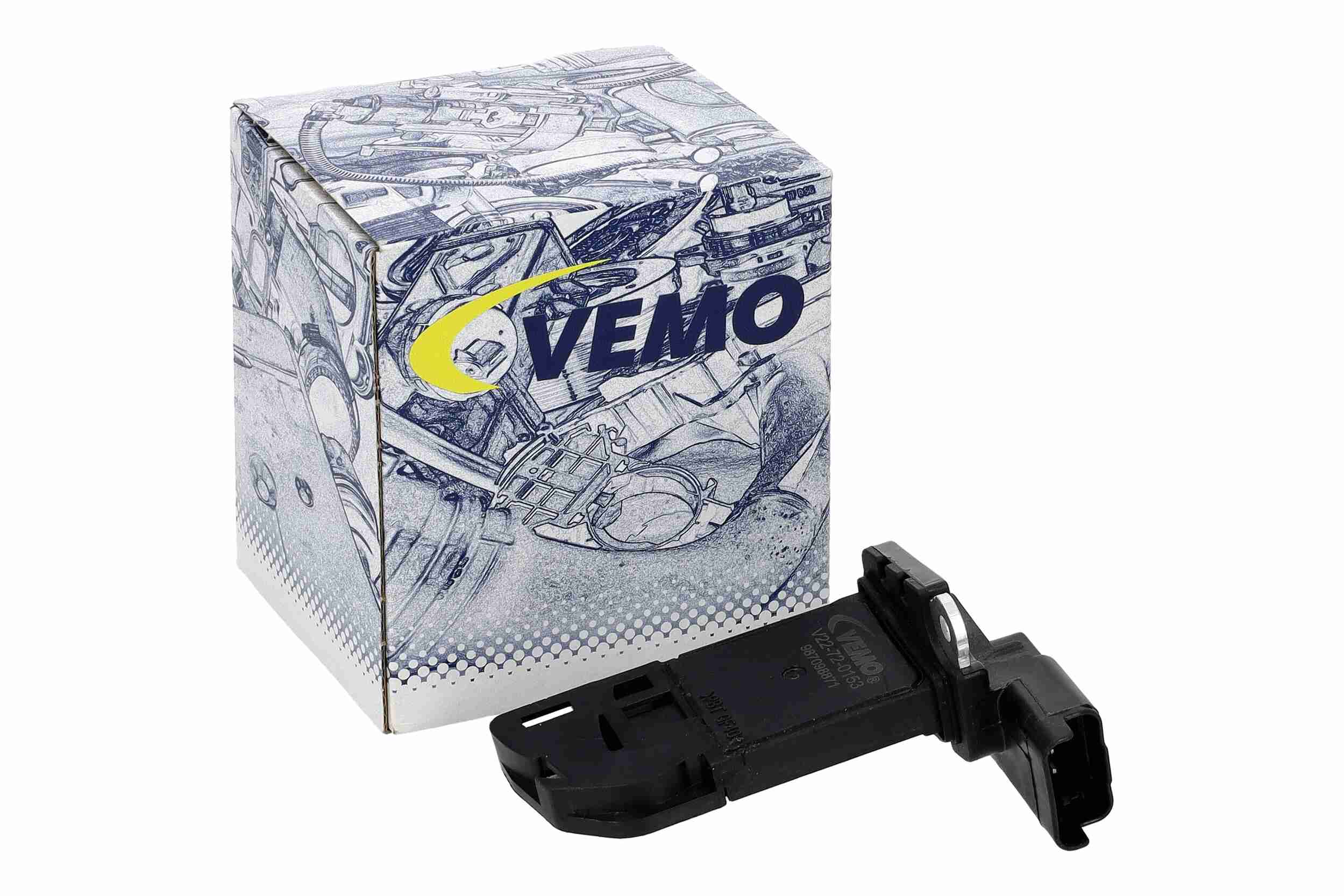 VEMO Luftmængdesensor v22720153 for PEUGEOT