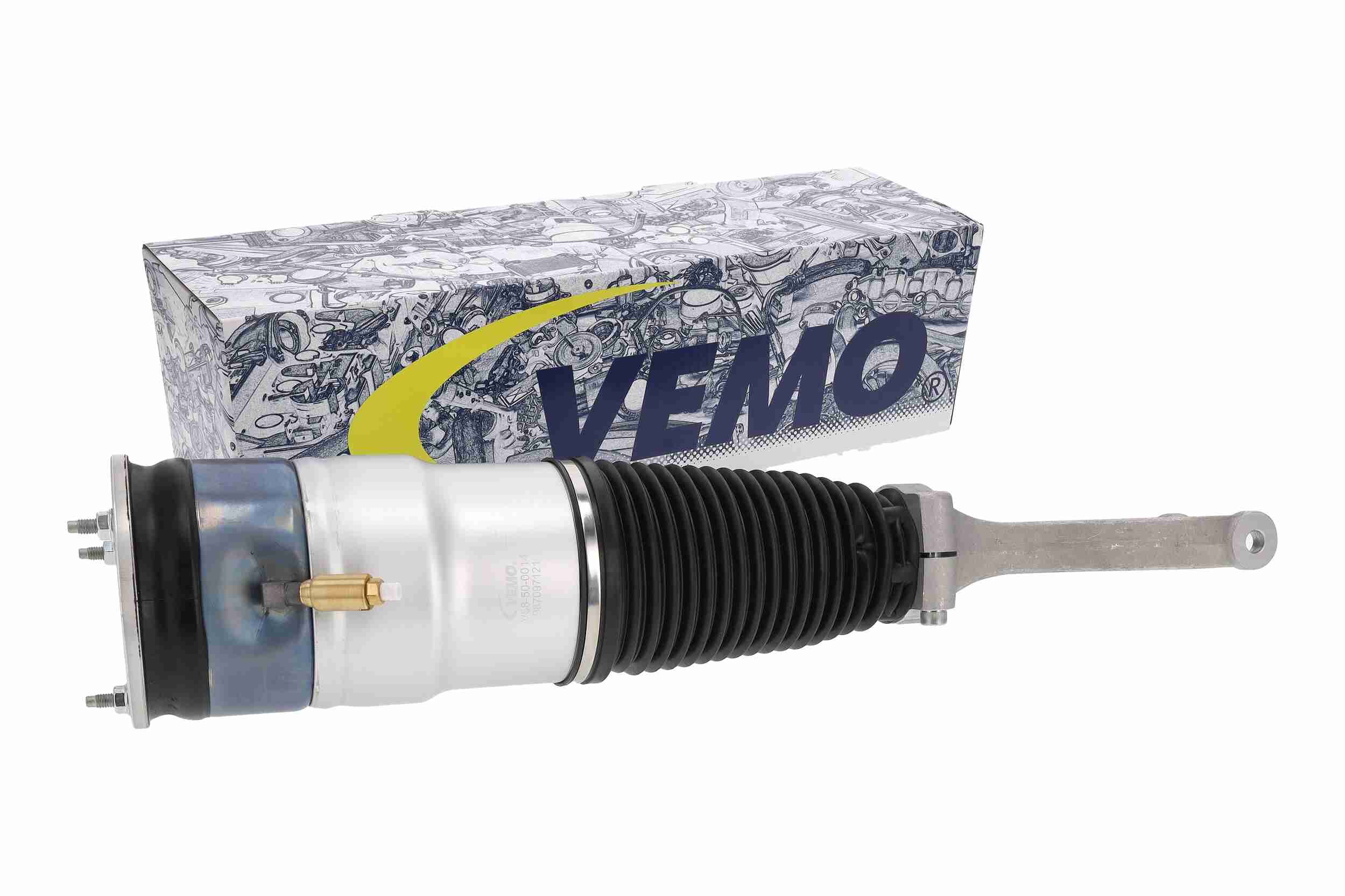 VEMO Luftfjederben v58500014 højre foraksel for TESLA